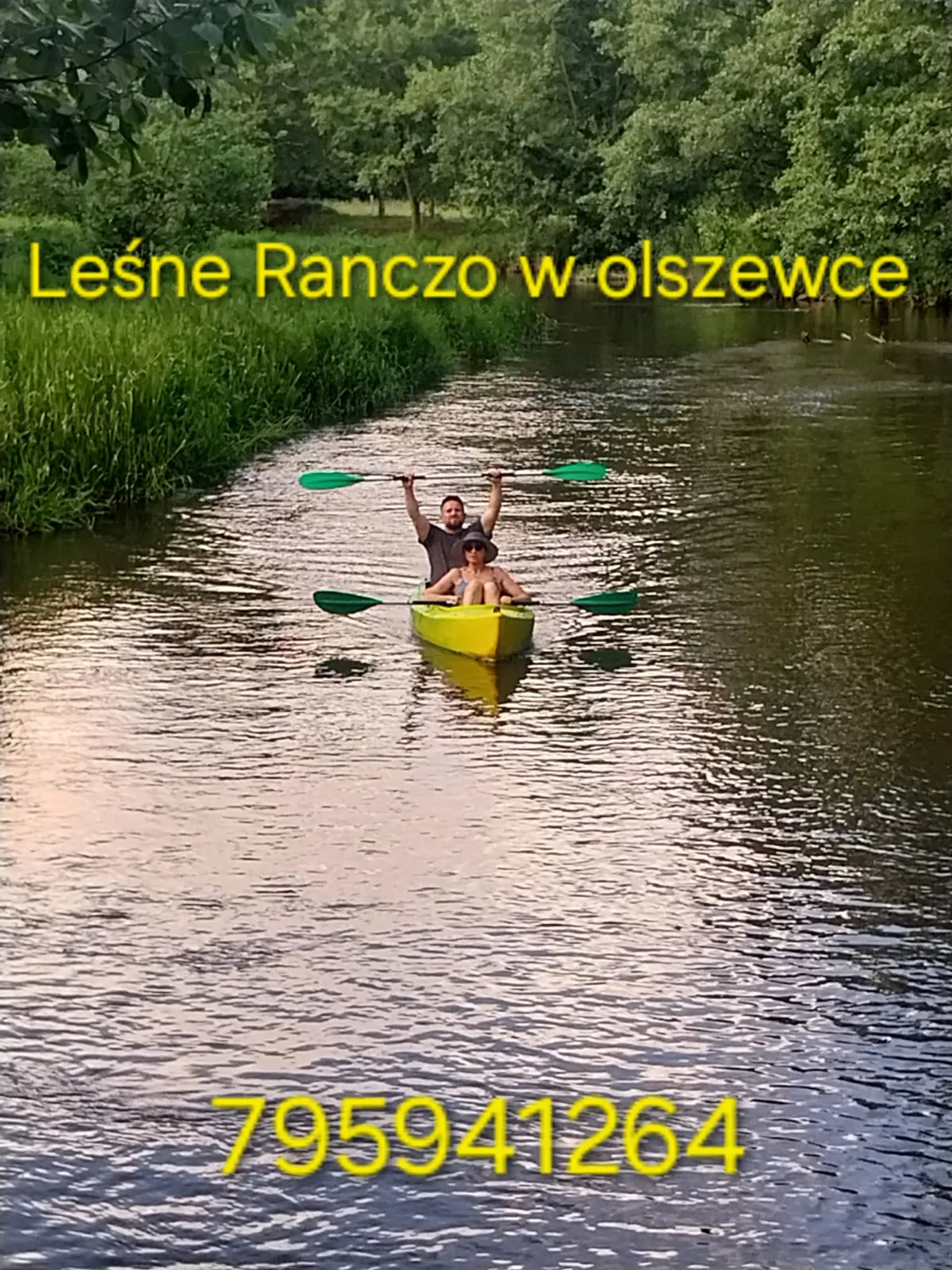Spływ kajakowy Doliną Omulwi 2